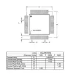 آی سی AT90CAN128-16AU SMD thumb 2