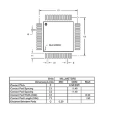 آی سی AT90CAN128-16AU SMD gallery1