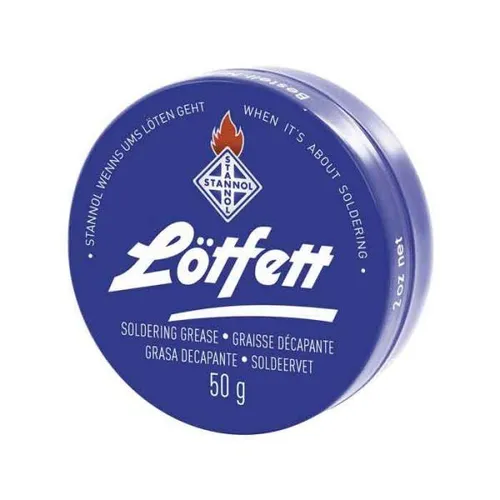 روغن لحیم آلمانی 50 گرمی آبی lotfett